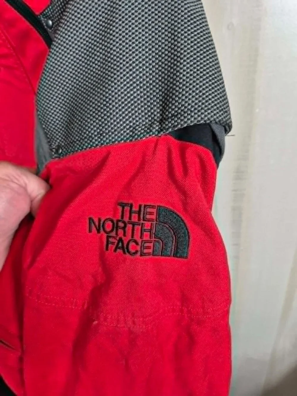 The North Face Steep Tech Scot Schmidt Ski Jacket XXXL Hooded Red/Gray/Black